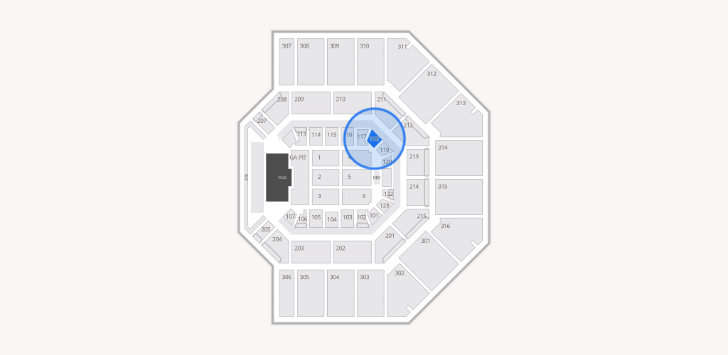 Credit One Stadium Seating Chart