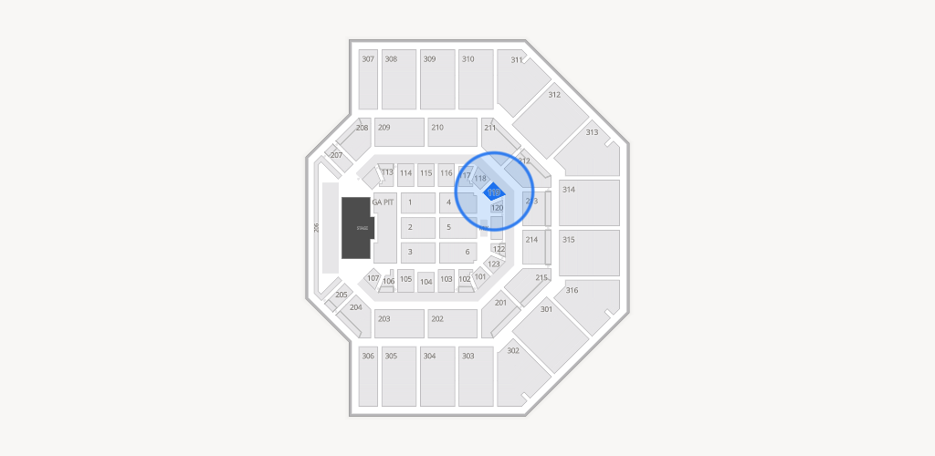 Credit One Stadium Seating Chart