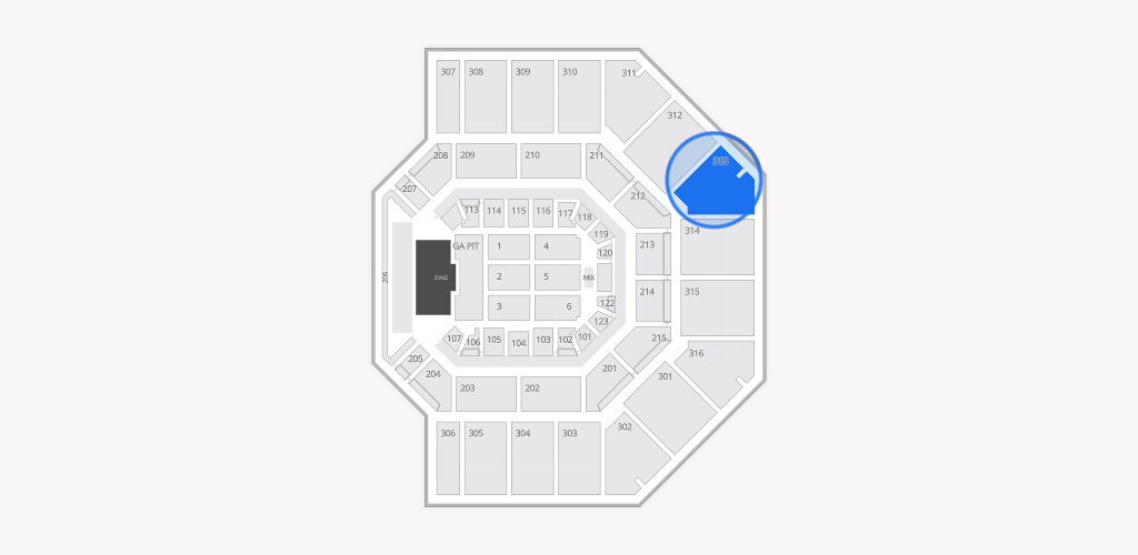 Credit One Stadium Seating Chart