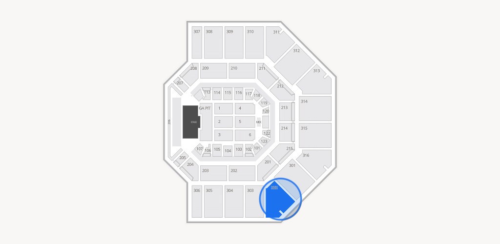 Credit One Stadium Seating Chart