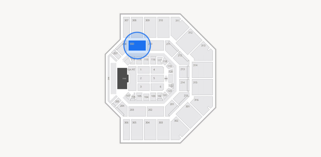 Credit One Stadium Seating Chart