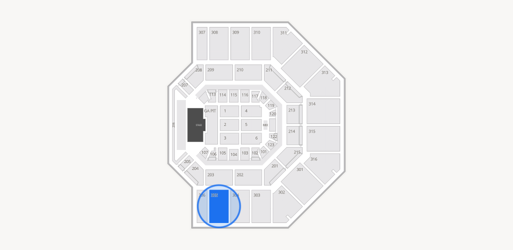 Credit One Stadium Seating Chart