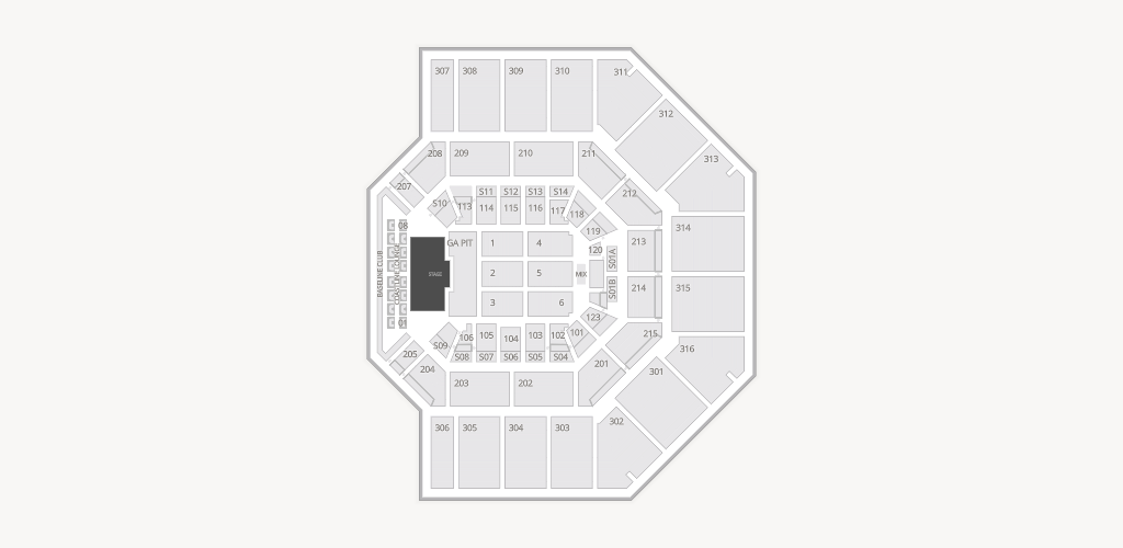 Credit One Stadium Seating Chart