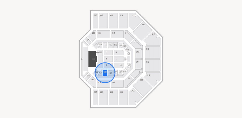 Credit One Stadium Seating Chart