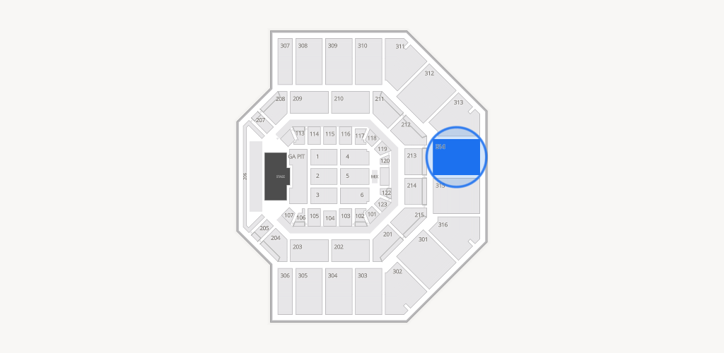 Credit One Stadium Seating Chart