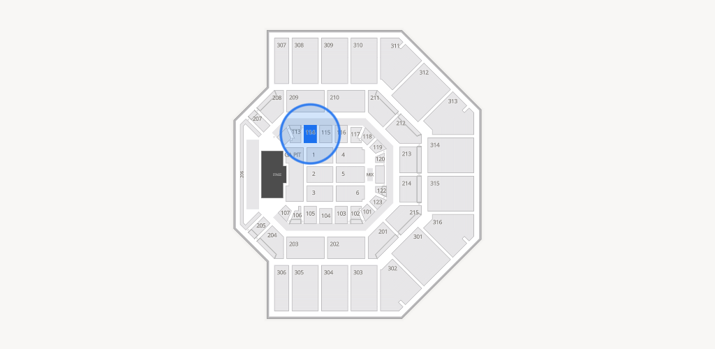 Credit One Stadium Seating Chart