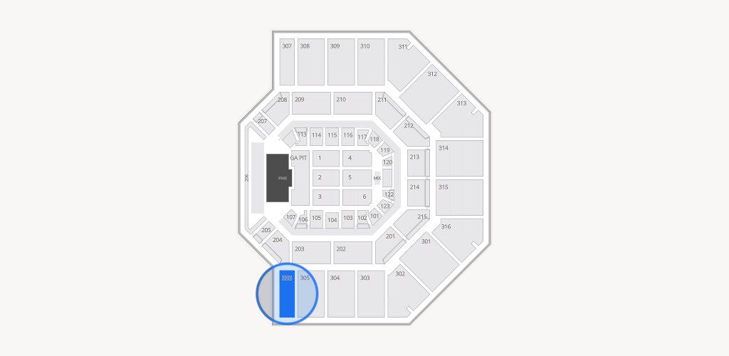 Credit One Stadium Seating Chart