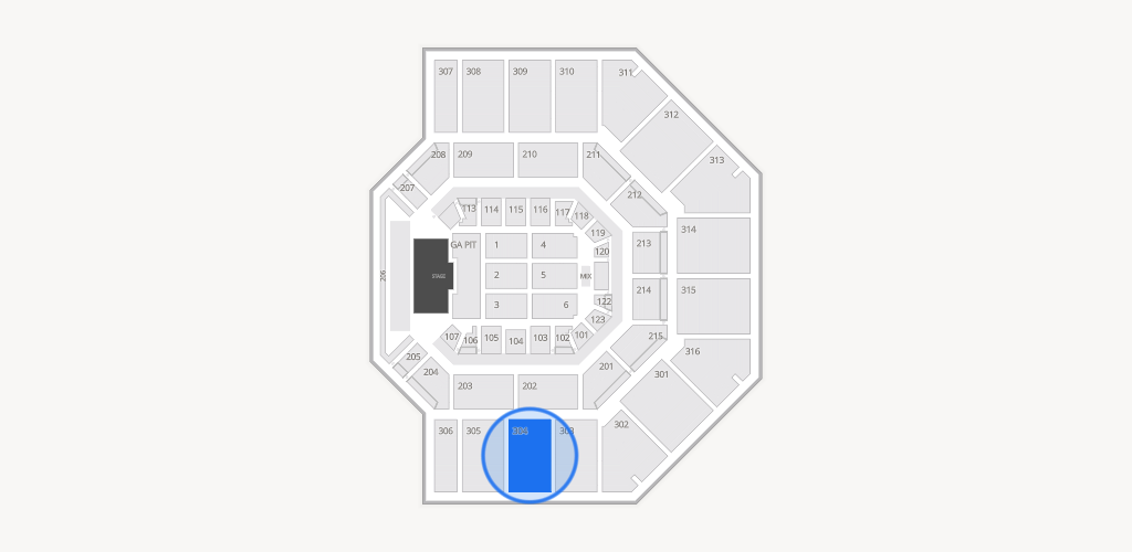 Credit One Stadium Seating Chart