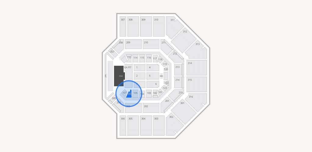 Credit One Stadium Seating Chart