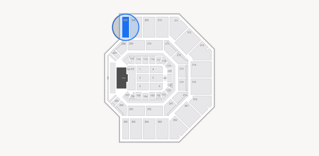 Credit One Stadium Seating Chart