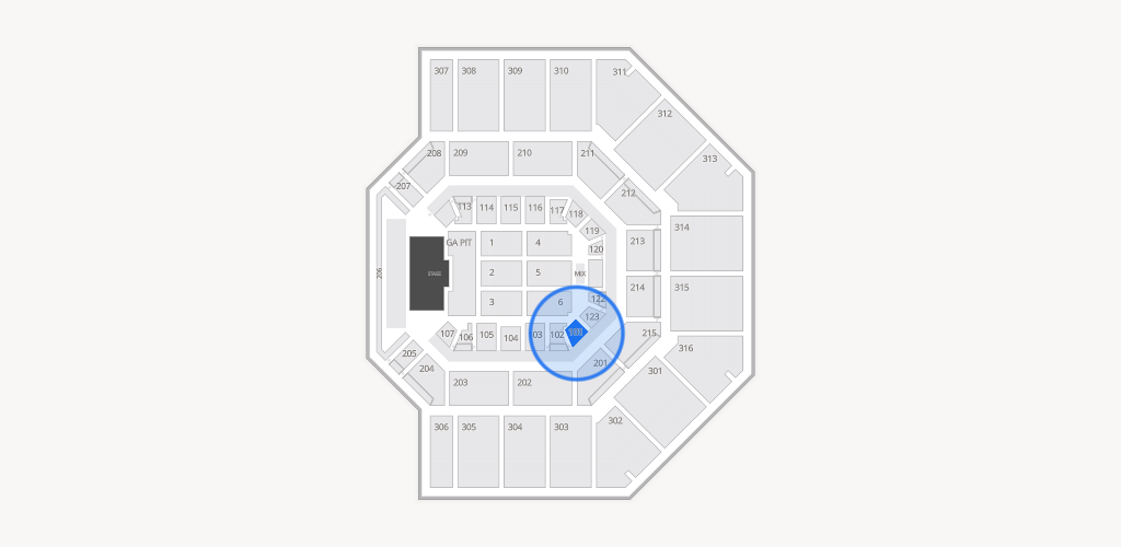 Credit One Stadium Seating Chart