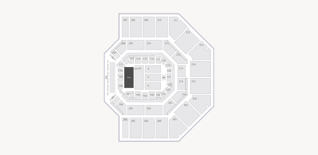 Credit One Stadium Seating Chart