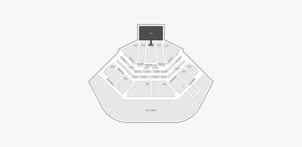 Credit Union 1 Amphitheatre Seating Chart