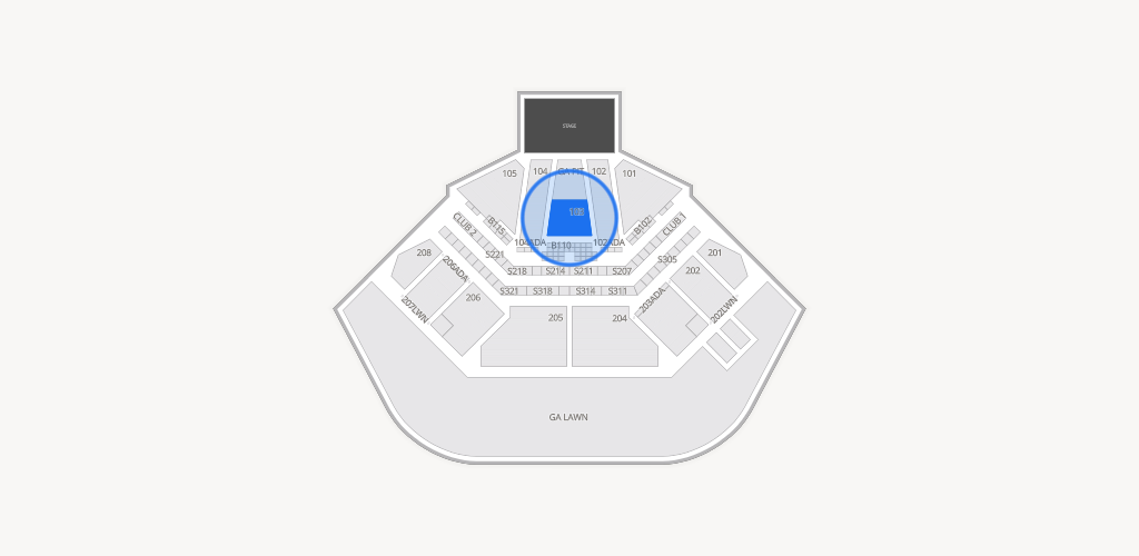 Credit Union 1 Amphitheatre Seating Chart