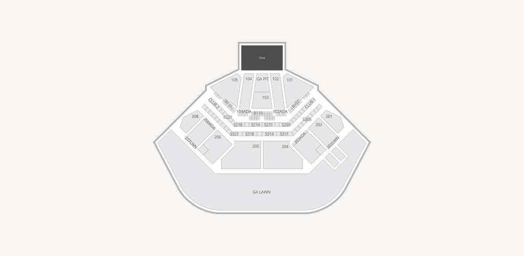 Credit Union 1 Amphitheatre Seating Chart