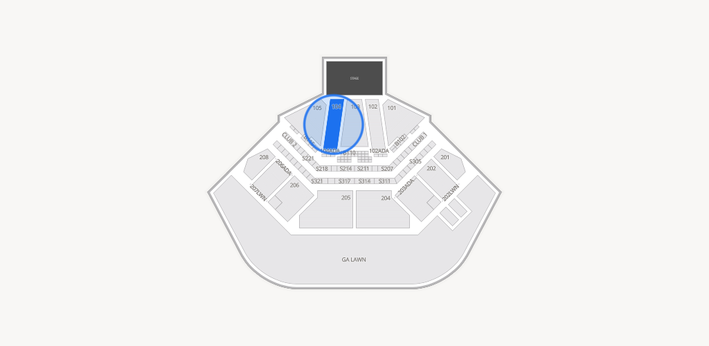 Credit Union 1 Amphitheatre Seating Chart
