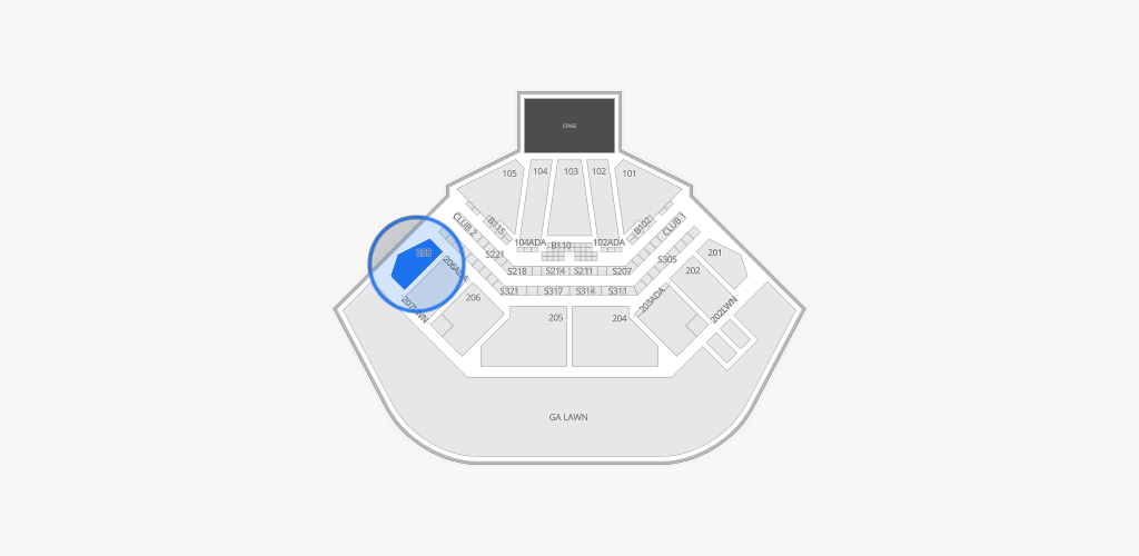 Credit Union 1 Amphitheatre Seating Chart