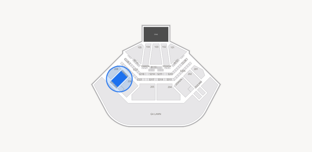 Credit Union 1 Amphitheatre Seating Chart