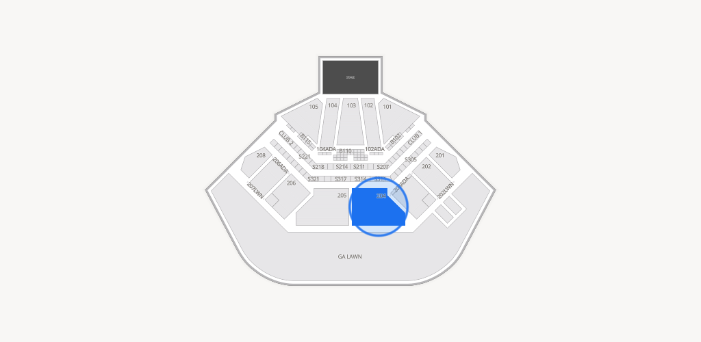 Credit Union 1 Amphitheatre Seating Chart