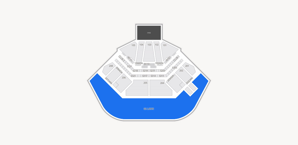 Credit Union 1 Amphitheatre Seating Chart