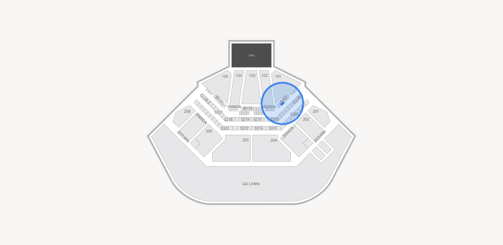 Credit Union 1 Amphitheatre Seating Chart