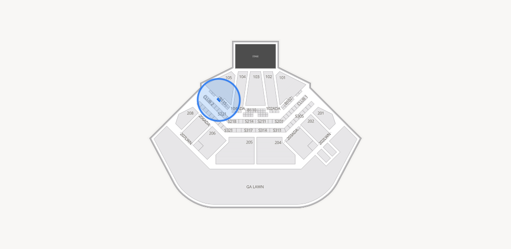 Credit Union 1 Amphitheatre Seating Chart