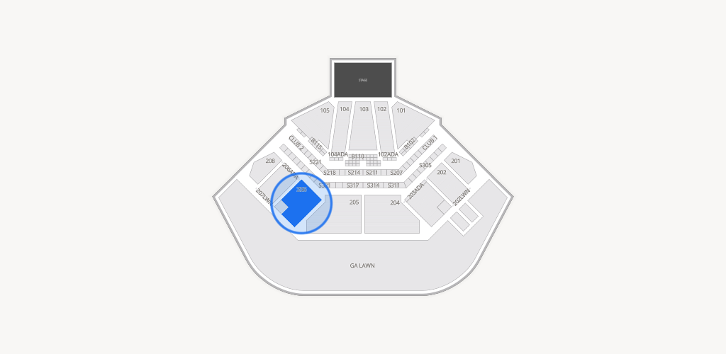 Credit Union 1 Amphitheatre Seating Chart