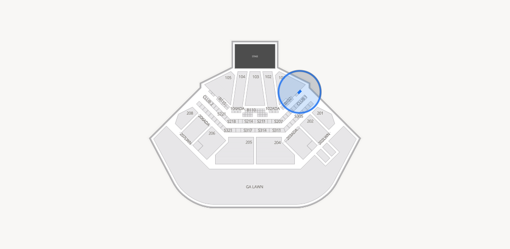 Credit Union 1 Amphitheatre Seating Chart