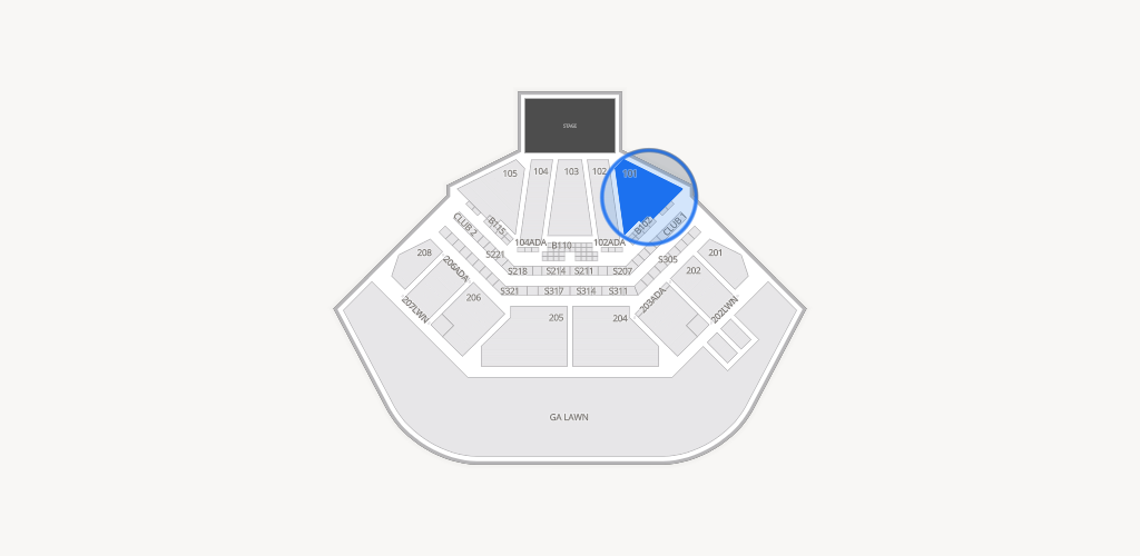 Credit Union 1 Amphitheatre Seating Chart