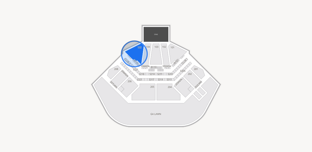 Credit Union 1 Amphitheatre Seating Chart
