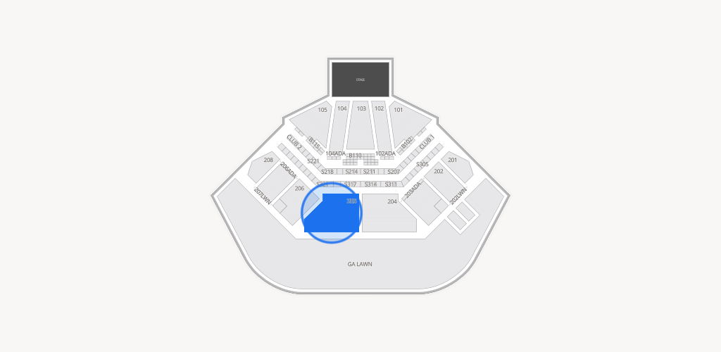 Credit Union 1 Amphitheatre Seating Chart