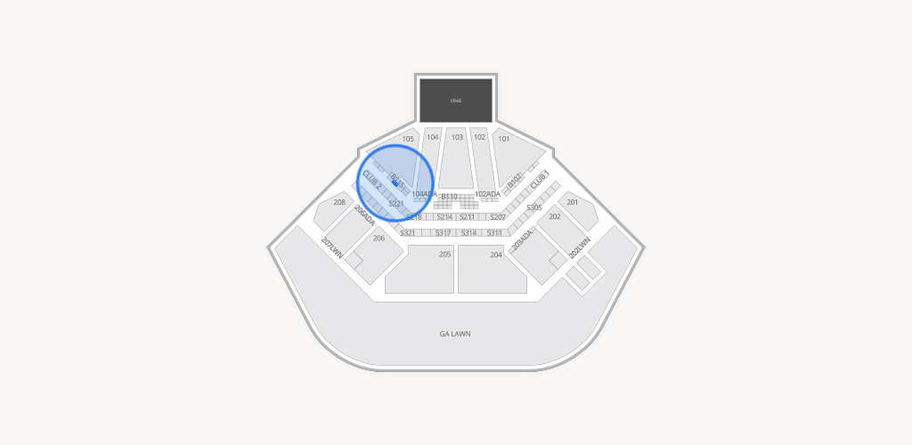 Credit Union 1 Amphitheatre Seating Chart