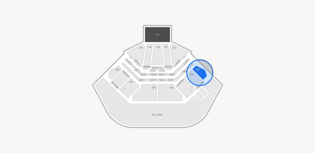 Credit Union 1 Amphitheatre Seating Chart