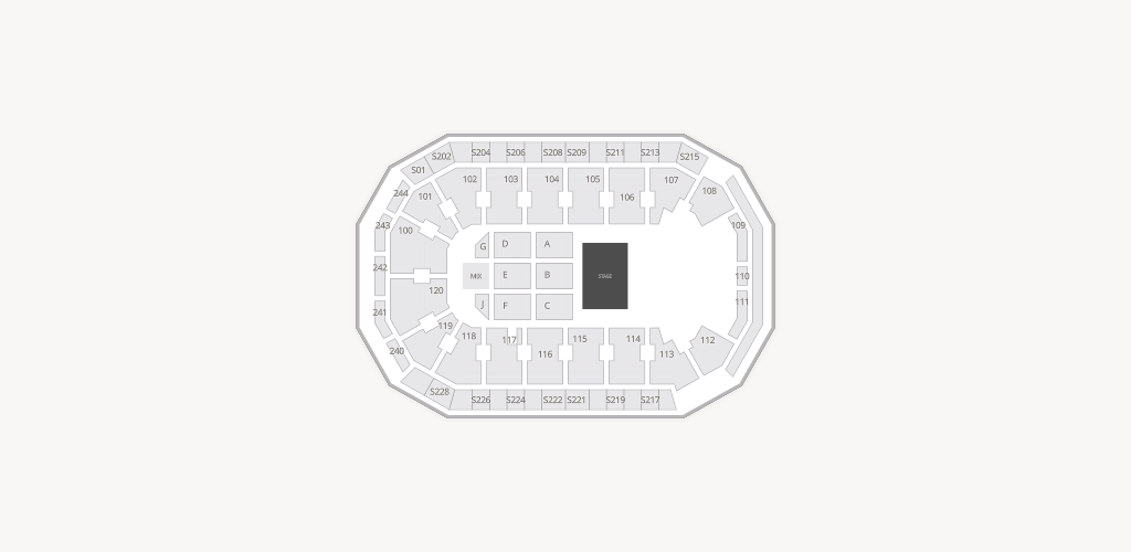 Credit Union of Texas Event Center Seating Chart