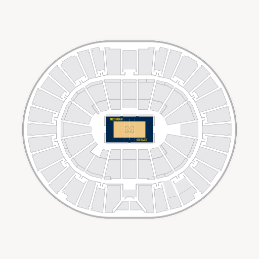 Crisler Center seating chart
