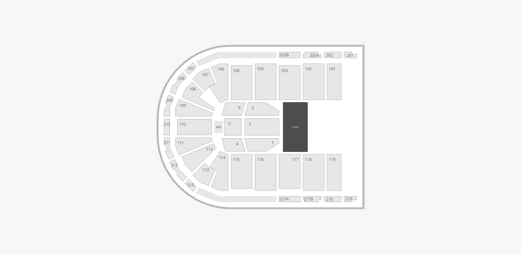Cross Insurance Center Seating Chart