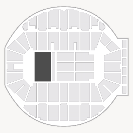 Crown Coliseum - Crown Complex seating chart