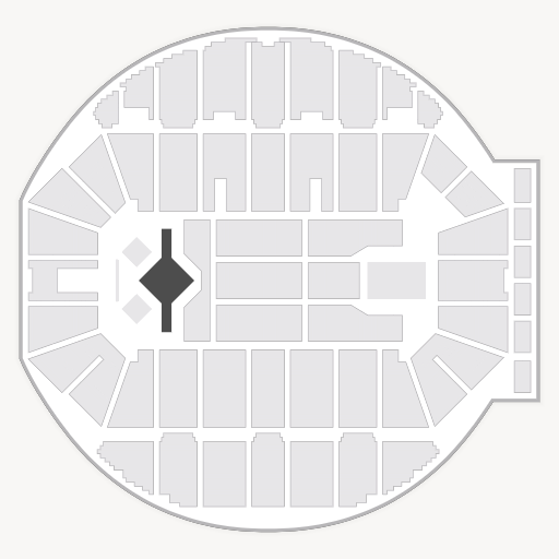Crown Coliseum - Crown Complex seating chart