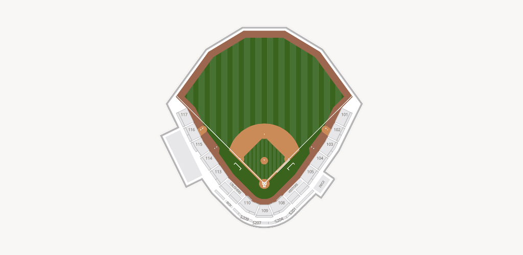 Crushers Stadium Seating Chart