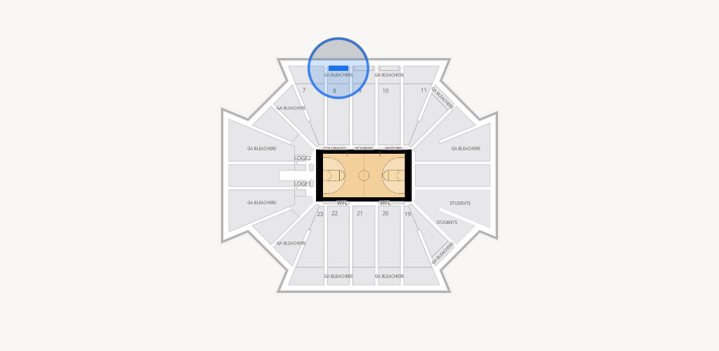CU Events Center Seating Chart