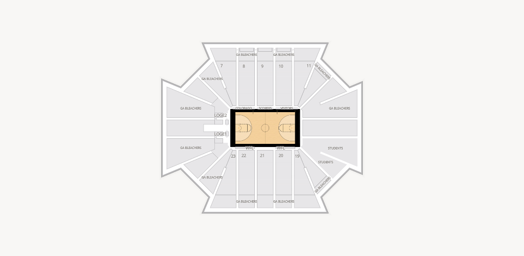 CU Events Center Seating Chart