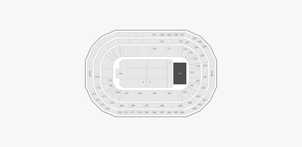 CURE Insurance Arena Seating Chart
