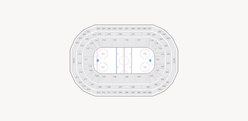 CURE Insurance Arena Seating Chart