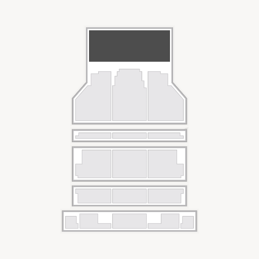 Curran Theatre seating chart