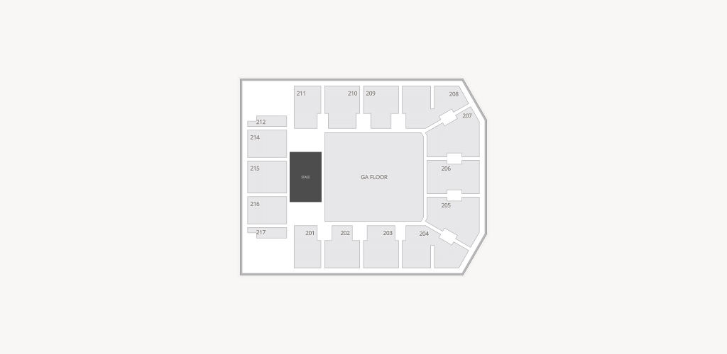 Dahlberg Arena - Adams Event Center Seating Chart