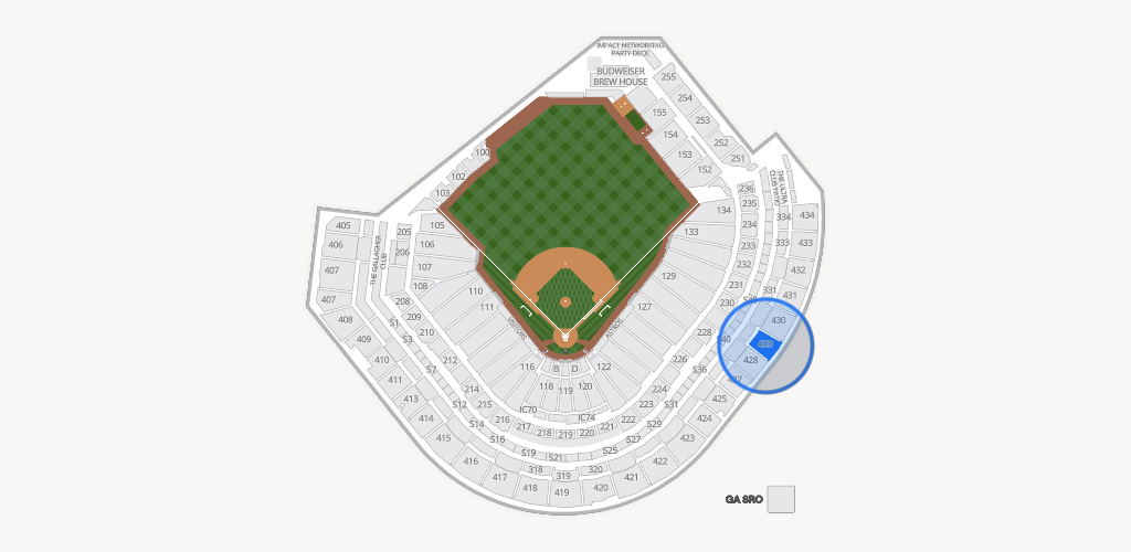 Daikin Park Seating Chart