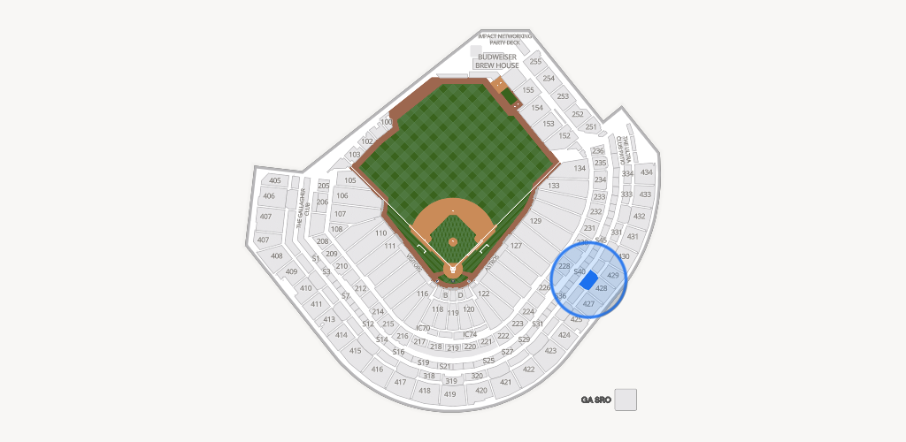 Daikin Park Seating Chart