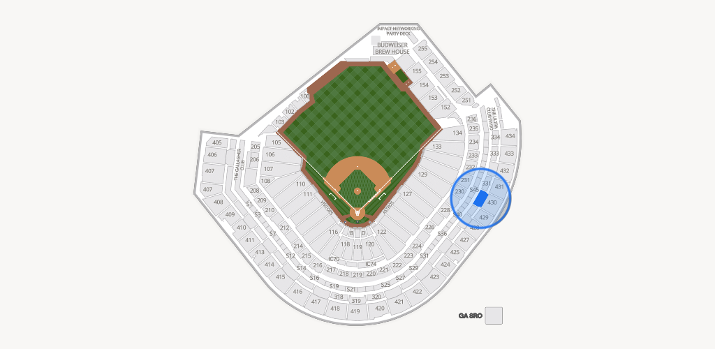 Daikin Park Seating Chart