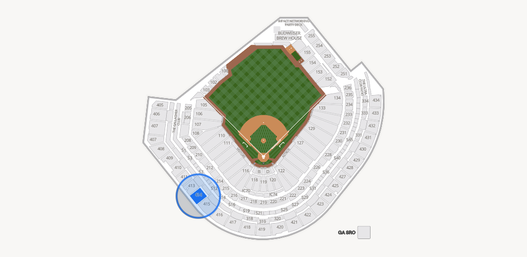 Daikin Park Seating Chart