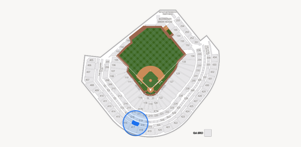 Daikin Park Seating Chart